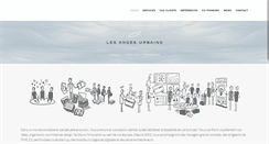 Desktop Screenshot of lesangesurbains.com